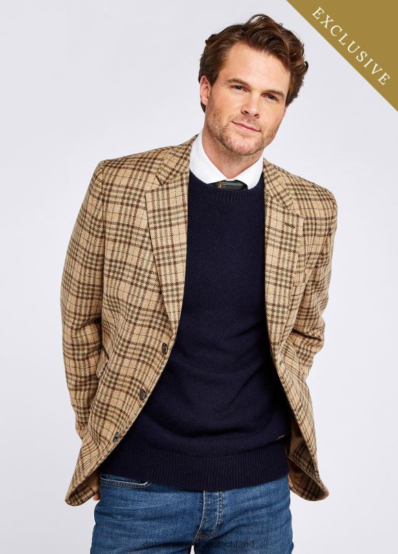 Männer 4T2X61168 Dubarry Rockingham-Tweedjacke Kleidung Kieselstein