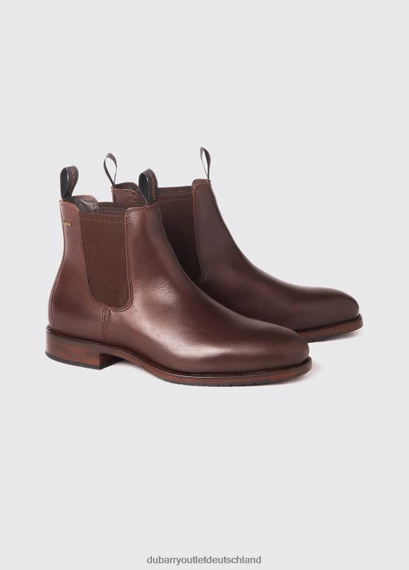 Männer 4T2X6851 Dubarry Kerry-Stiefel mit Ledersohle Schuhwerk Mahagoni