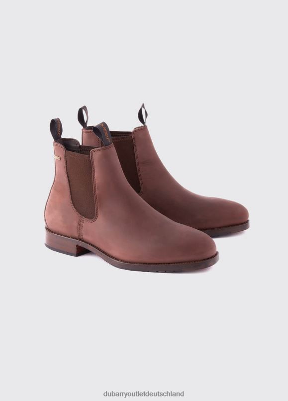 Männer 4T2X6853 Dubarry Kerry-Stiefel mit Ledersohle Schuhwerk alter Rum