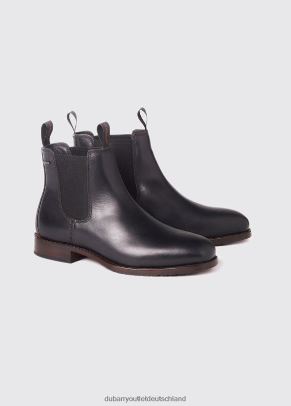 Männer 4T2X6860 Dubarry Kerry-Stiefel mit Ledersohle Schuhwerk Schwarz