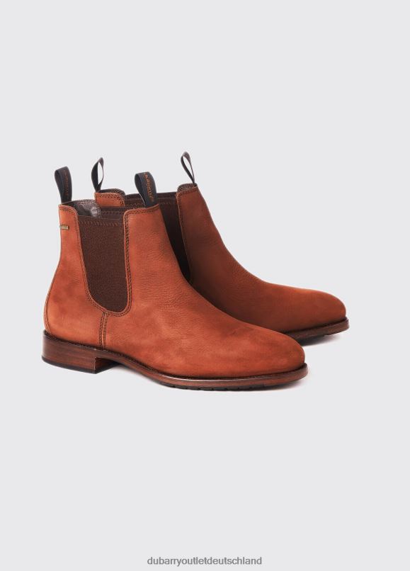 Männer 4T2X6879 Dubarry Kerry-Stiefel mit Ledersohle Schuhwerk Nussbaum