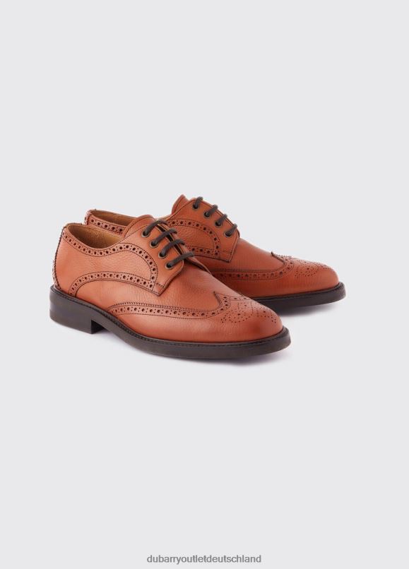 Männer 4T2X6902 Dubarry Derry Goodyear Brogue-Schuhe Schuhwerk bräunen