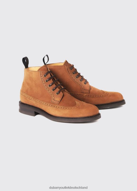 Männer 4T2X6924 Dubarry Daunen-Brogue-Stiefel von Goodyear Schuhwerk braun