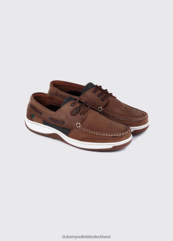 Männer 4T2X6852 Dubarry Regatta Extrafit Deckschuh Schuhwerk Eselbraun