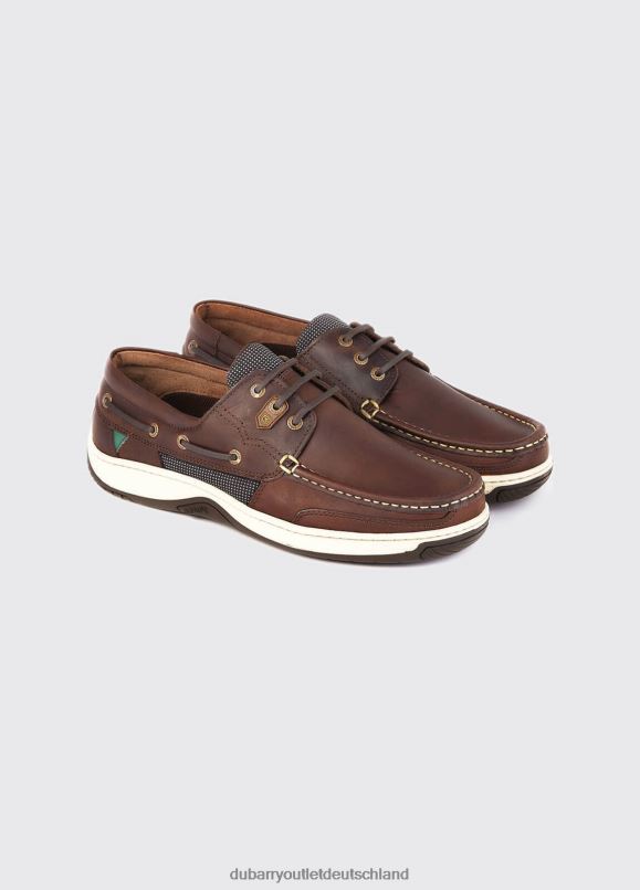 Männer 4T2X6854 Dubarry Regatta-Deckschuh Schuhwerk alter Rum