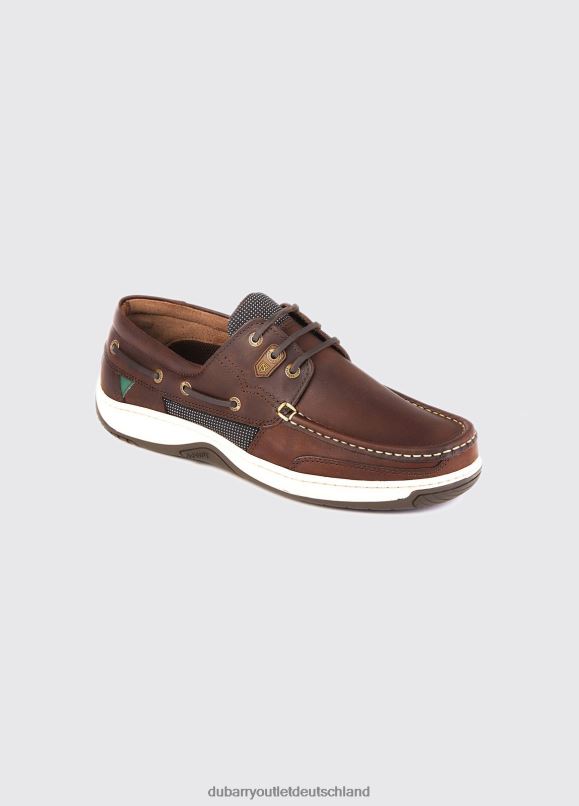 Männer 4T2X6854 Dubarry Regatta-Deckschuh Schuhwerk alter Rum