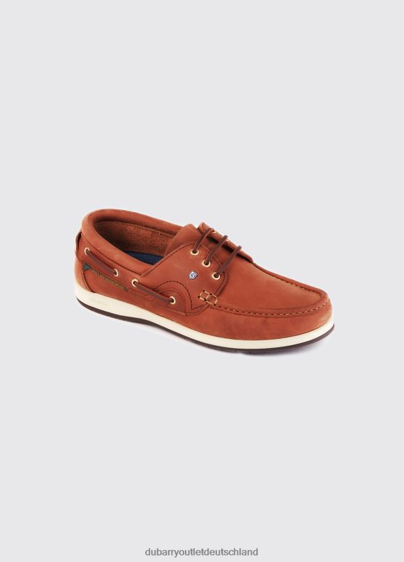 Männer 4T2X6882 Dubarry Commodore XLT Deckschuh Schuhwerk Kastanie