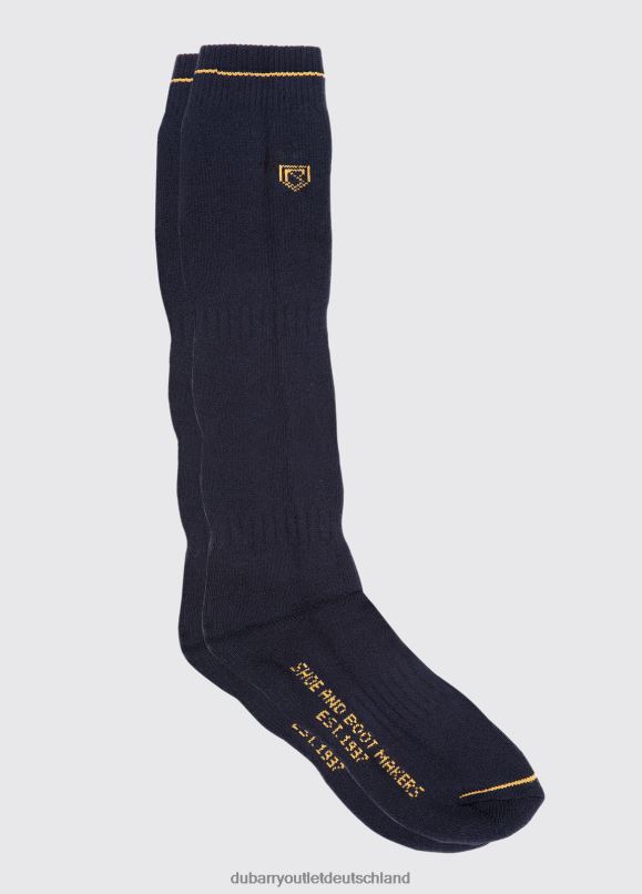 Männer 4T2X61059 Dubarry lange Stiefelsocken Zubehör Marine