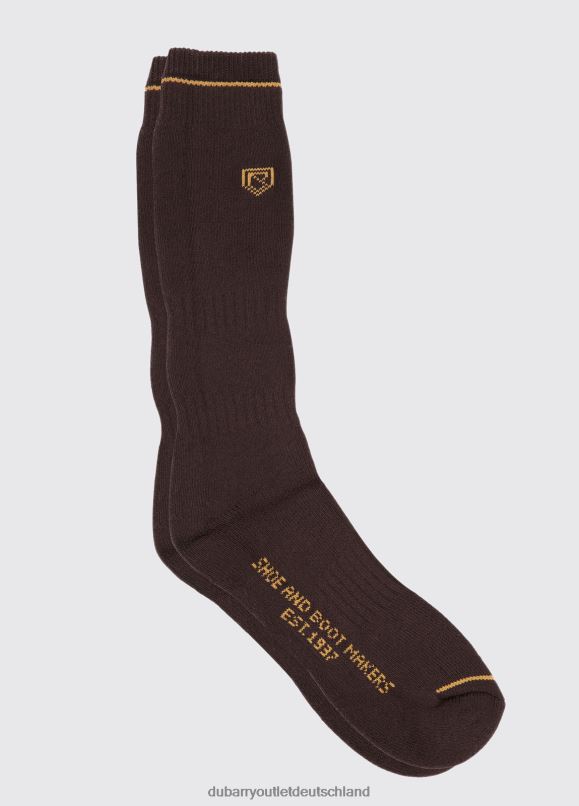 Männer 4T2X61070 Dubarry kurze Stiefelsocken Zubehör braun